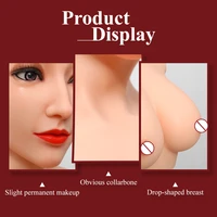 KUMIHO Soft Crossdressing Silicone D cup boobs Increase the chest male to female costumes Alice style shemale