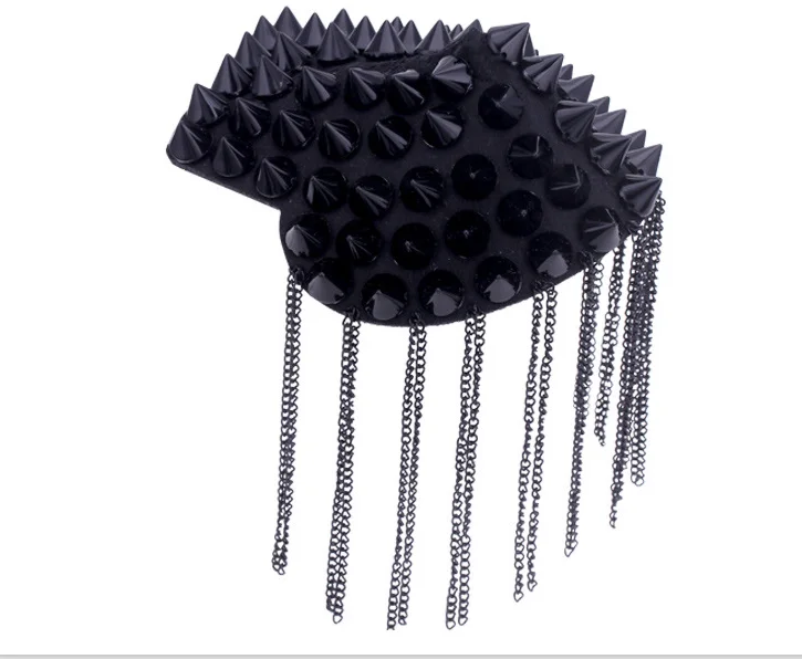 Эполет с кисточками для мужчин и женщин модный шикарный эполет заклепками из