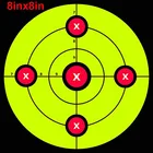 3 вида стилей 10 шт.лот Splash Flower Target 8 дюймов клейкая наружная реактивность съемка цель для винтовкипистолета связующих