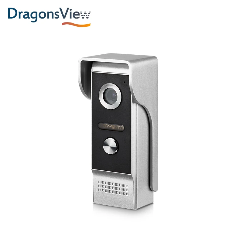 DragonsView видео-дверной звонок Домофон Системы 7 дюймов 1000 ТВЛ видео-телефон двери