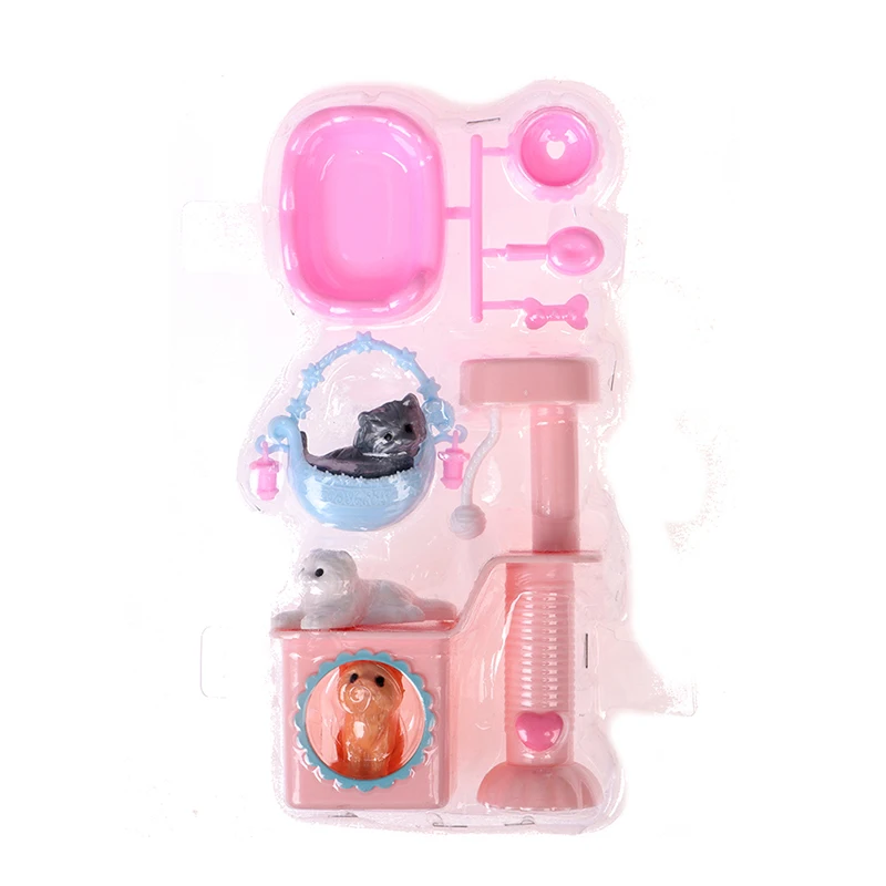 

Dollhouse Pet Cat Dog House Cat House Pet Accessories Animal Simulation Model