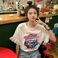 cheap wholesale 2021 spring summer autumn new fashion casual woman t shirt lady beautiful nice women tops female fy1446