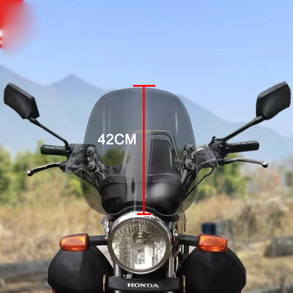 

Ветровое стекло для мотоцикла Suzuki GZ150 GN250 GN125, модифицированный материал