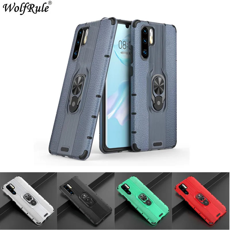 Чехол для Huawei P30 Pro защитный чехол телефона кольцо держатель подставка магнитный