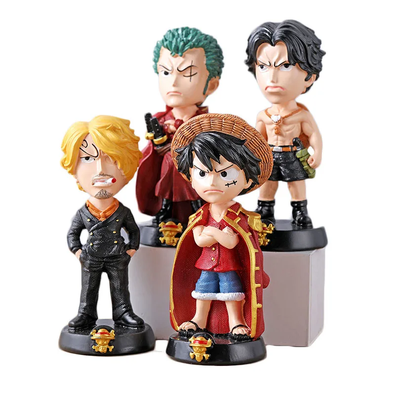 

Экшн-фигурка аниме Luff Zoro Ace Sanji из ПВХ, 13 см