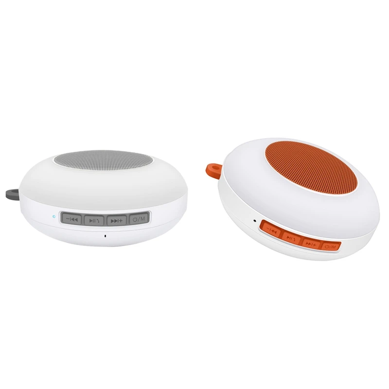

Wireless Bluetooth Speaker Portable Shower Speaker With Night Light Stereo Color Changing Support TF Card