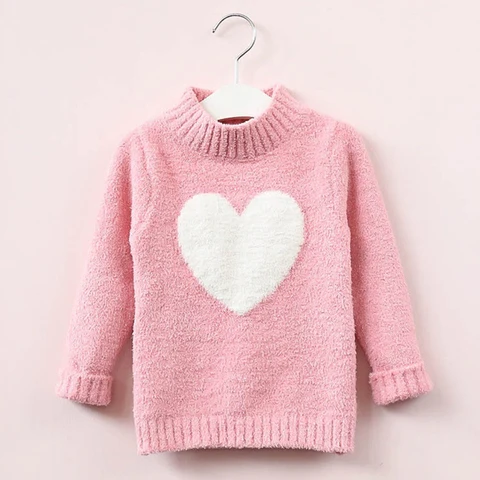 Детские свитера, зима 2020, Повседневные вязаные свитера для девочек, теплые свитера, хлопковые кардиганы для девочек, одежда DS29