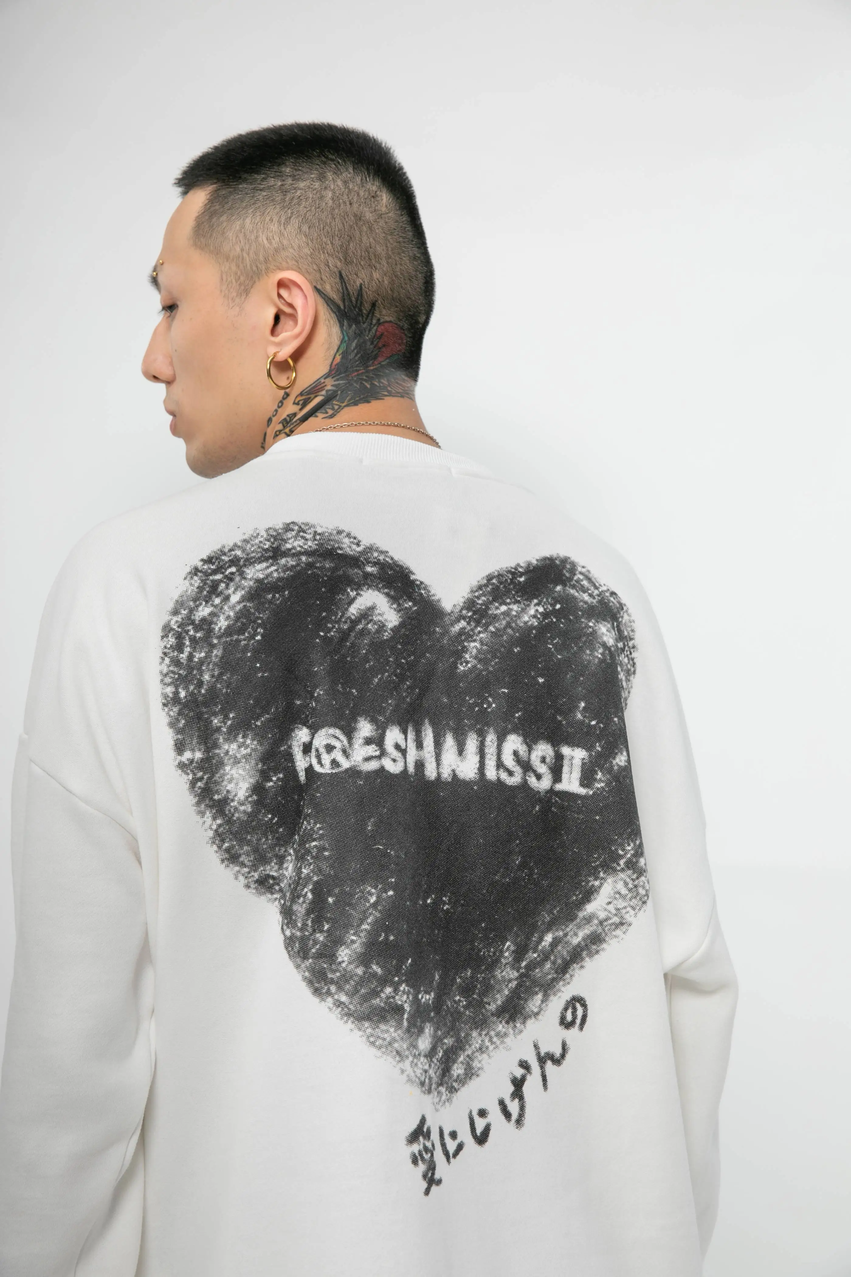 

Men Hip Hop Hoodies Manga Longsleeve Sweatshirt Crewneck Sweatshirt Anime Print Oversize Harajuku Top Men's Anime Clothing