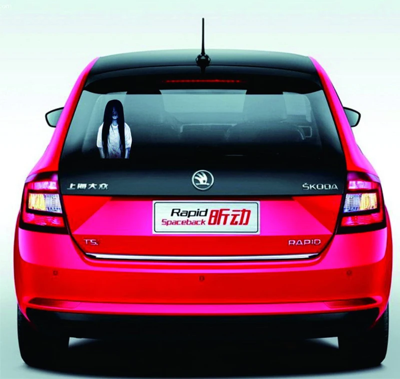 Ужасная серия автомобильный Стайлинг наклейка на заднее стекло