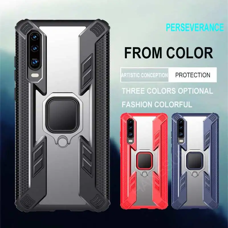 Роскошный защитный силиконовый чехол для телефона huawei P30 Pro mate 20X Honor 20 10 Lite 8X P Smart Y7 Y9 силиконовый чехол с кольцом