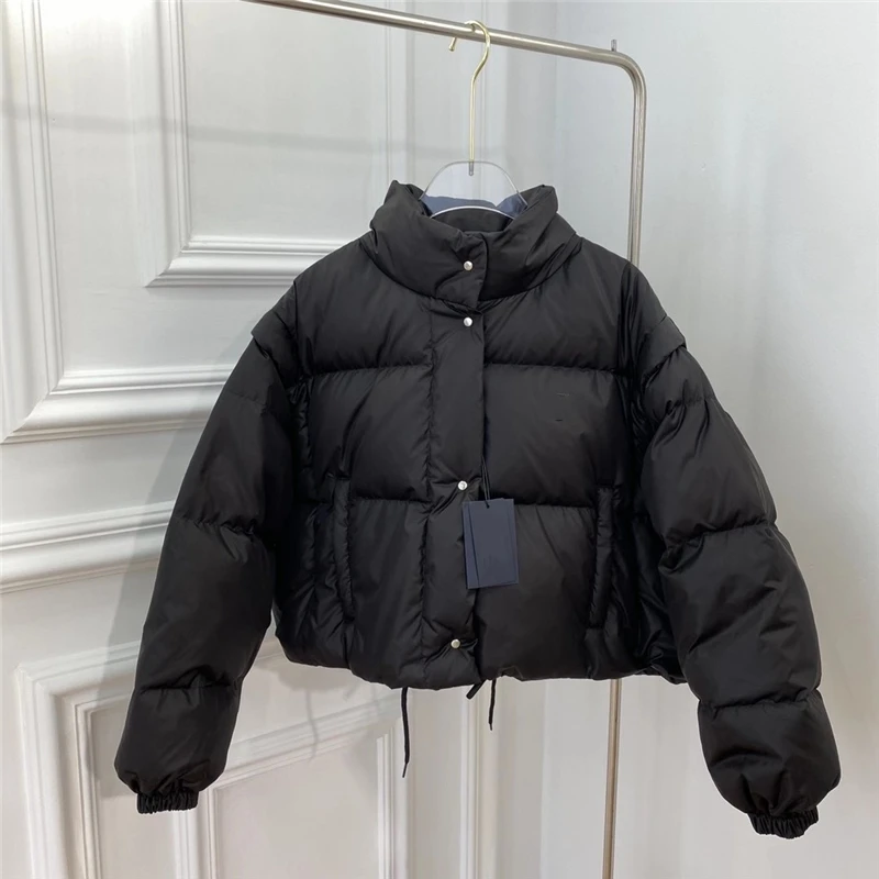 

2020 Men's long knee length hairband thickened down coat men's casual down coat