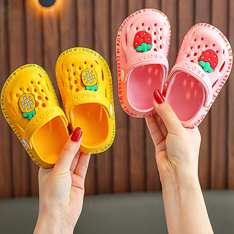 

Baby Shoes Children's Sandals Casual Shoes 2021 Summer Boy Baby Slipper Non-slip Shoes Breathable Boy and Girl Walking Shoes