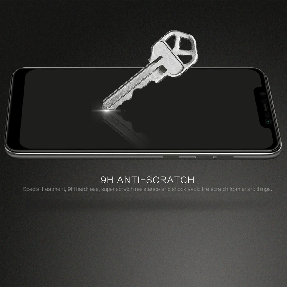 NILLKIN чехол CP+ Закаленное стекло пленка для xiaomi POCOPHONE F1 полное покрытие стекло протектор экрана для xiaomi POCO F1