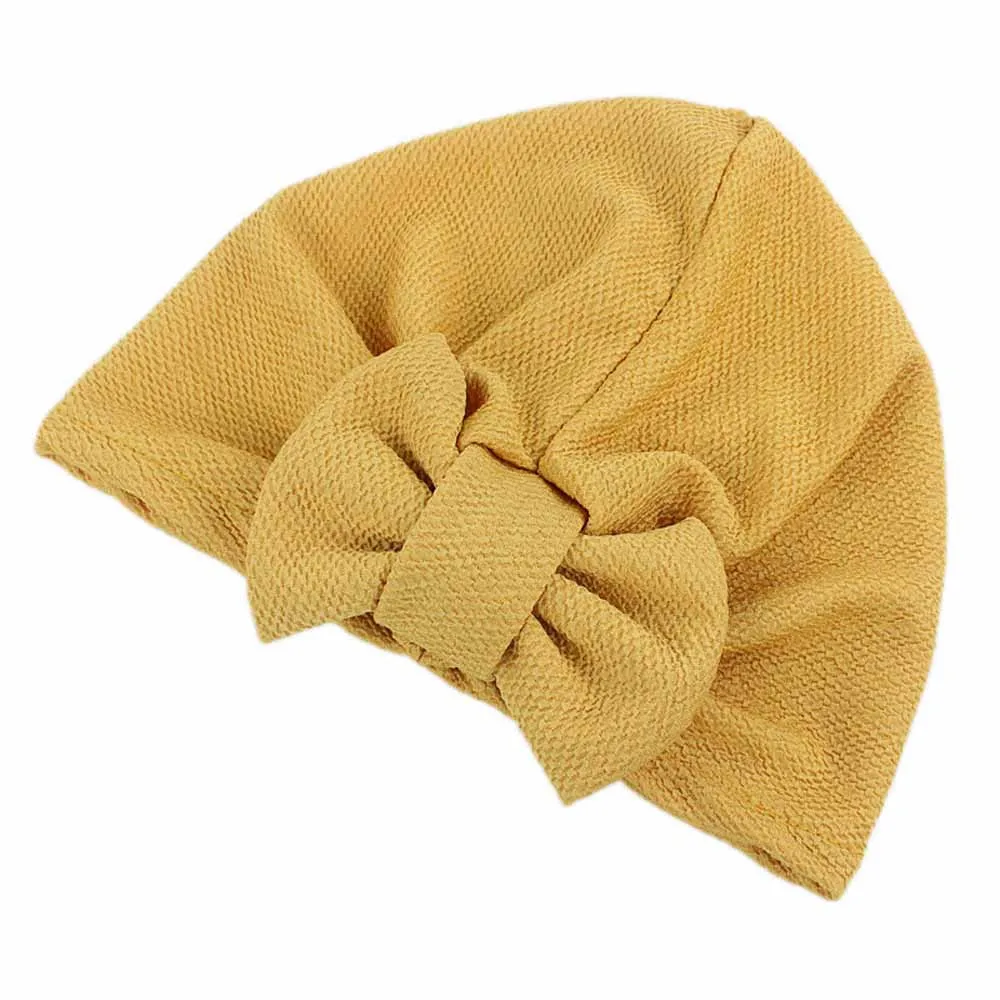 

Muslim Bonnet Womens Big Bowknot Stretch Hijab Turban Hat Scarf Headwear Cap Head Wrap Chemo Beanies Bows Hair Accessories