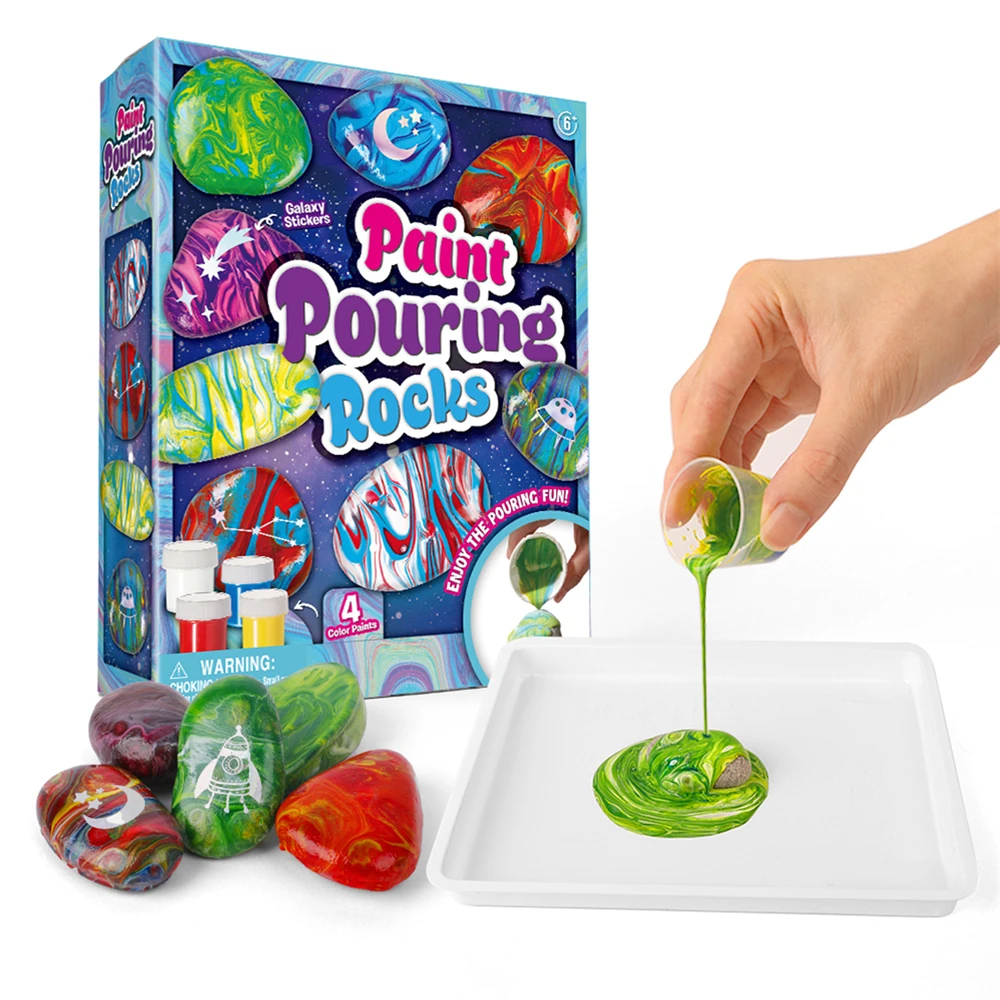 

Набор для розлива краски Byncceh, набор для рисования в виде прятки, для скальных красок, художественный Набор для творчества, детские подарки д...