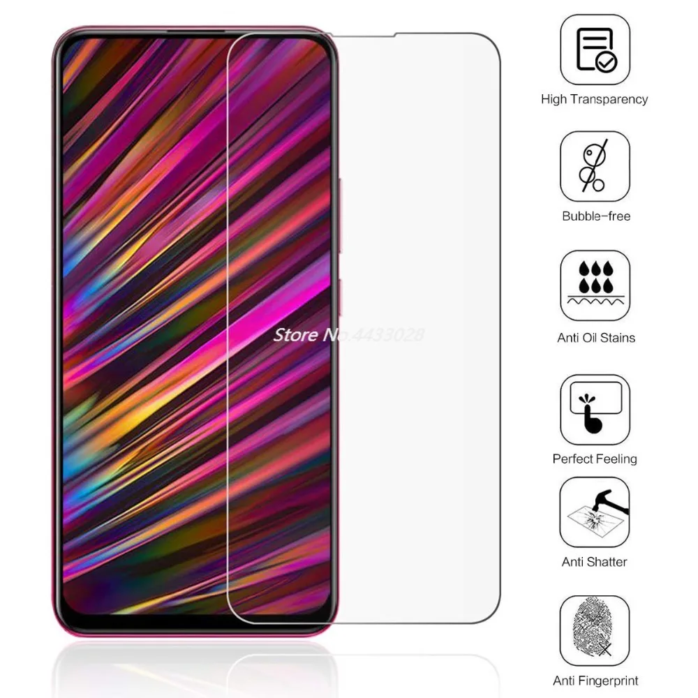 Закаленное стекло 2.5D 9H для VIVO IQOO S1 U1 X27 Pro Защита экрана NEX 2 Z1 Z3i защитная пленка