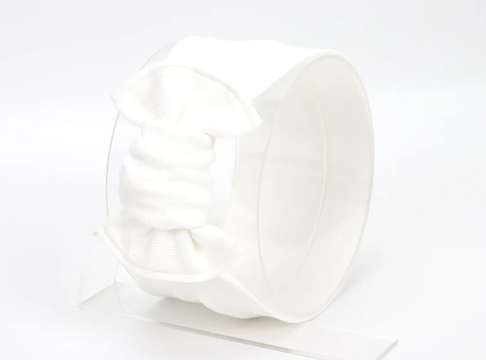 Baby Rib Knot Hair Accessories Girl Headbands for Girls Bandeau Bebe Fille Bows Turban Headband Topknot Head Wrap | Детская одежда и