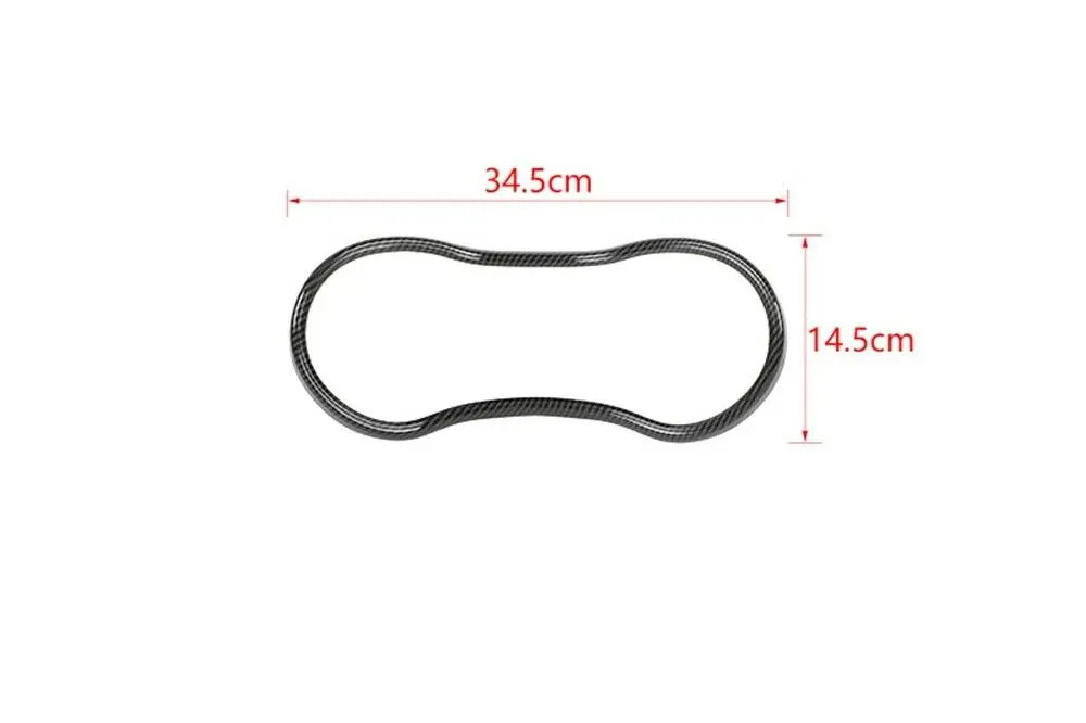 Декоративная рамка для приборной панели из углеродного волокна Jeep Grand Cherokee 2014-2020