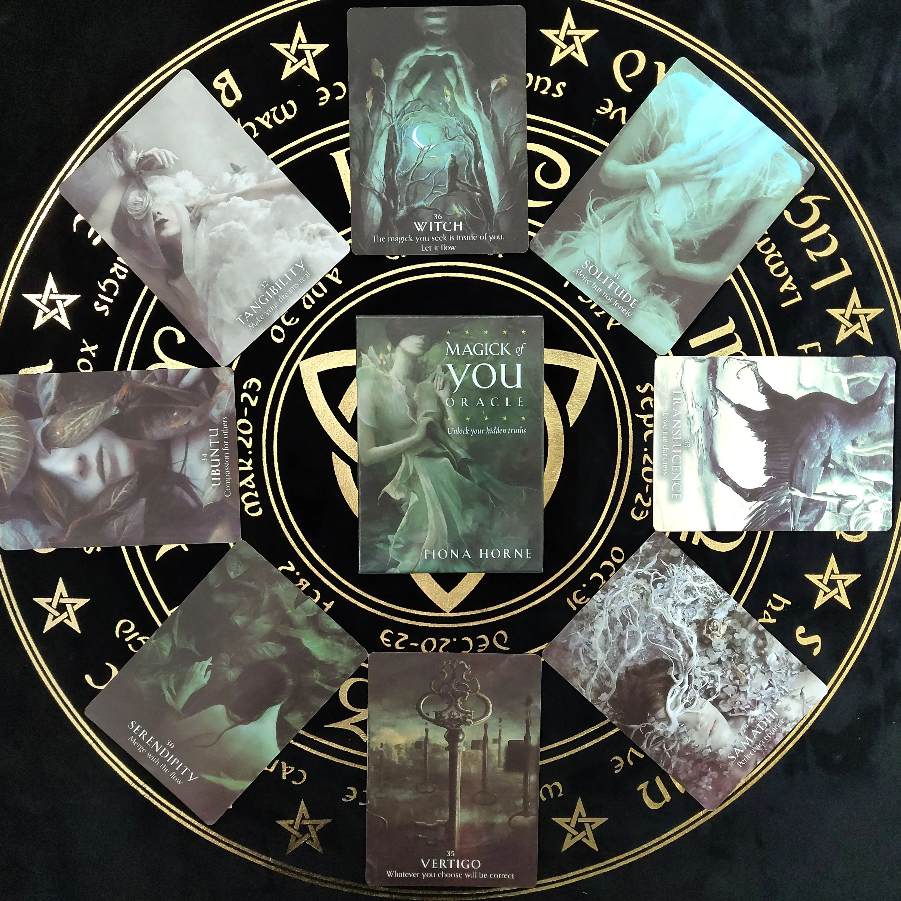 

Magick of You Oracle Cards Exploration Your Hidden Truths Guidance Divination Fate Tarot Deck Board Games For Friends Party