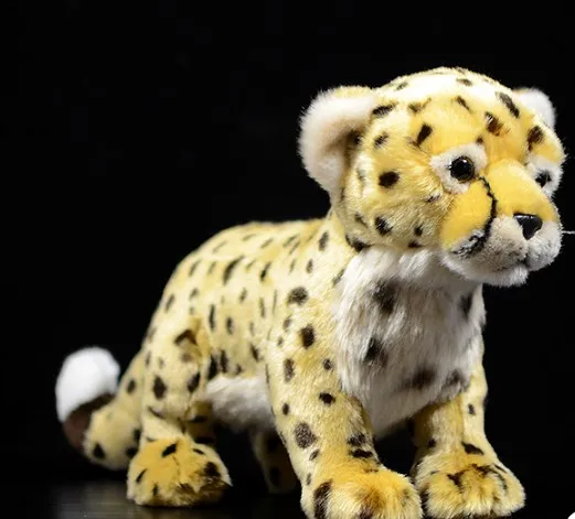 

Free Shipping Soft 28cm Leopard Plush Toy For Children Baby Bithday Gift