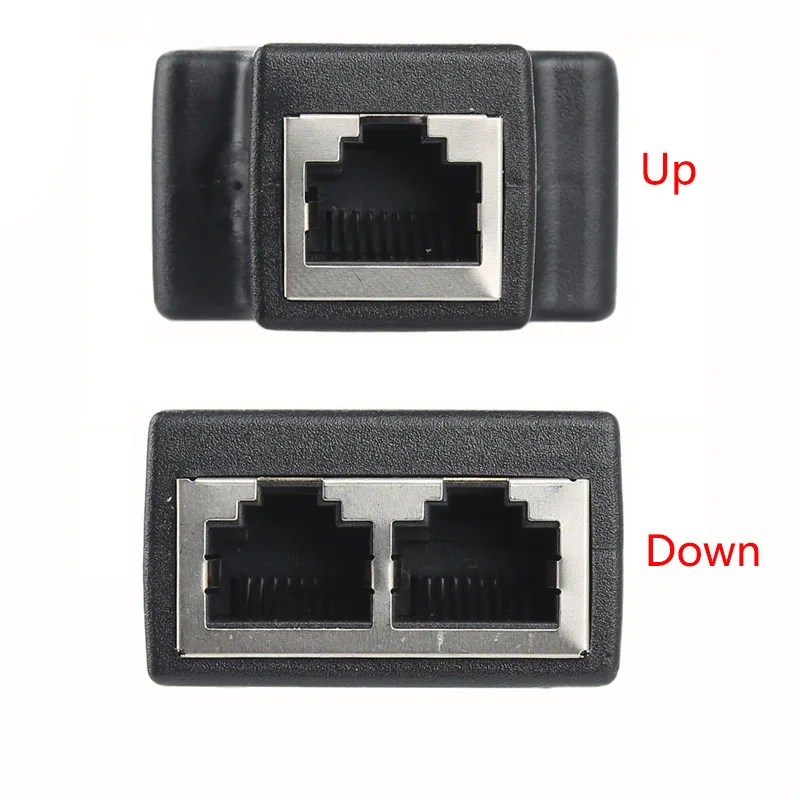 Разветвитель RJ45 соединитель CAT6 LAN Ethernet сетевое соединение | Компьютеры и офис