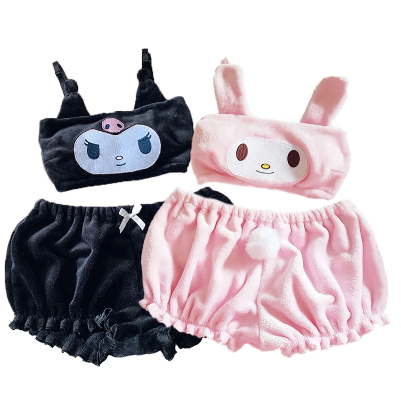 Милый мультяшный аниме Cinnamorol Melody Kuromi Girly Heart милая плюшевая Лолита Нижнее белье