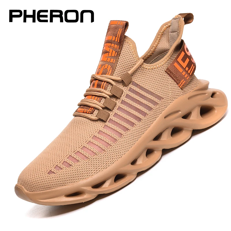 Мужские/женские кроссовки легкие из дышащей ткани с сеточкой и шнурками подходят