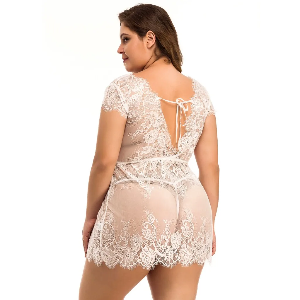 Сексуальное эротическое белье женское кружевное ажурное Ночное платье женская