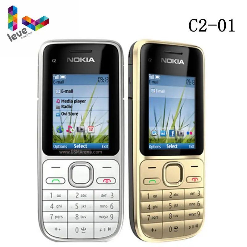 Добавить в Мои желания оригинальный Nokia C2 01 разблокирована GSM мобильный телефон
