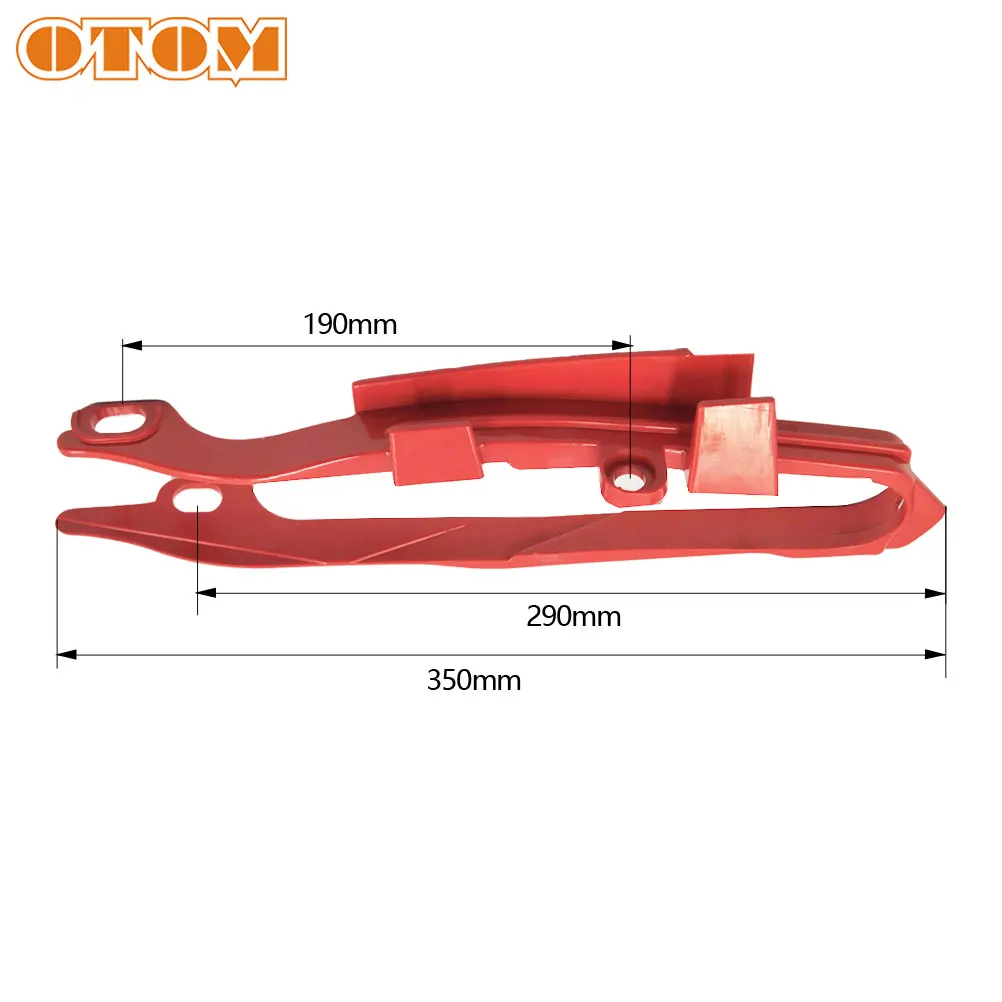 Защитный чехол OTOM для задней крышки мотоциклетной цепи Направляющая HONDA CRF125R CRF250R
