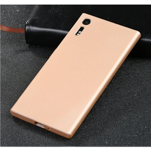 gold case Для sony Xperia XZ Премиум чехол X-Level Мягкий ТПУ, силикон, матовая поверхность задней крышки для XZ1 XZ2 XZ3 XZ4 чехол для Xperia5 XZ5 Xperia 8 Capa - Цвет: gold case