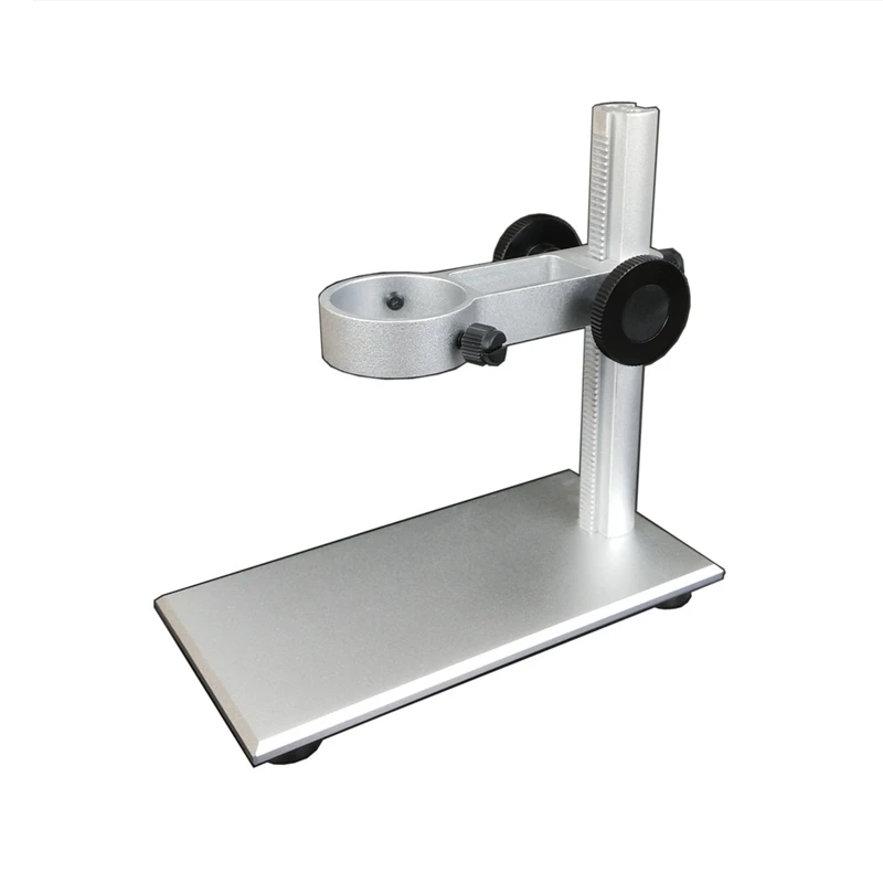 1pcs new aluminium alloy stand bracket holder microscope bracket portable usb digital electronic table microscopes free global shipping