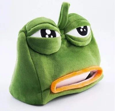 Cartoon Tissue Box Goggles Cover Paper Dispenser Sad Frog Plush Tissues Case Portable Home Office Hanging Napkin Holder | Дом и сад