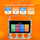 Мультимедийный автомобильный радиоприемник с GPS-радио с проигрывателем WIFI 2Din навигатор для Suzuki LIANA 2007-2013 Android 11 сенсорный экран головное устройство
