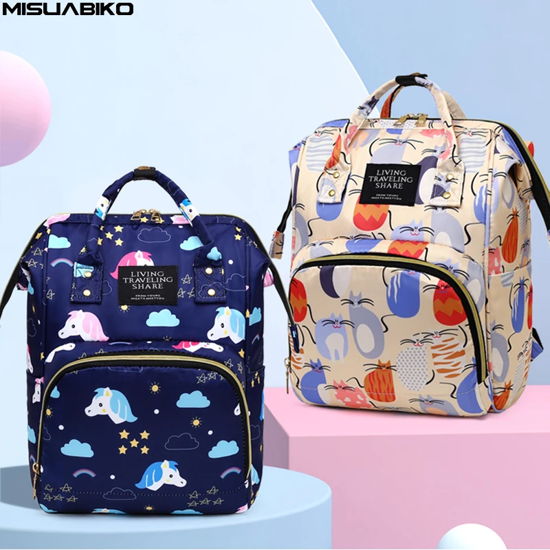 

Mummy Backpack Large Capacity Baby Diaper Bag Travel Backpacks for Mom Multifunctional Nappy Baby Care Changing Bags