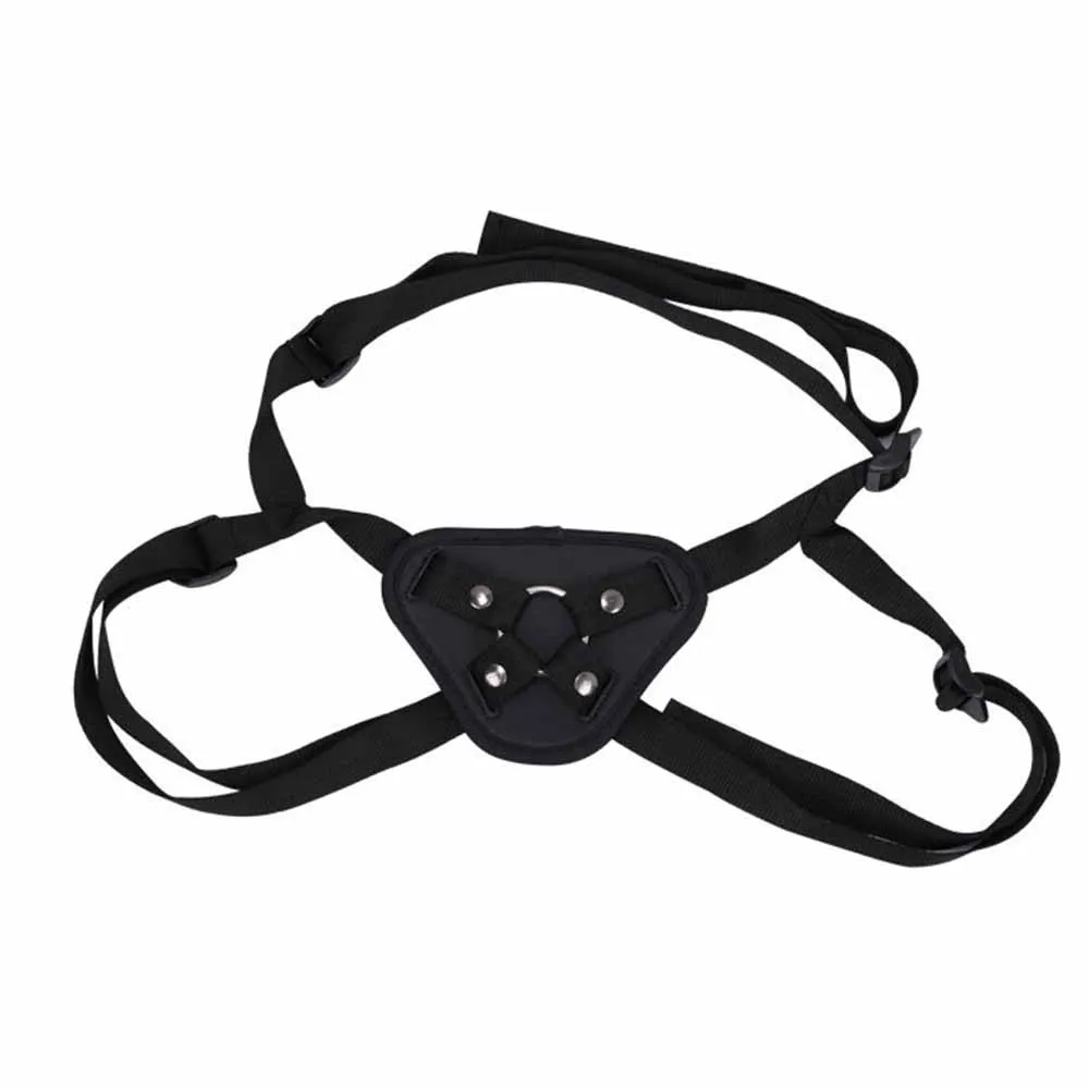 Страпон дилдо трусики для лесбиянок геев телесный черный ремешок на