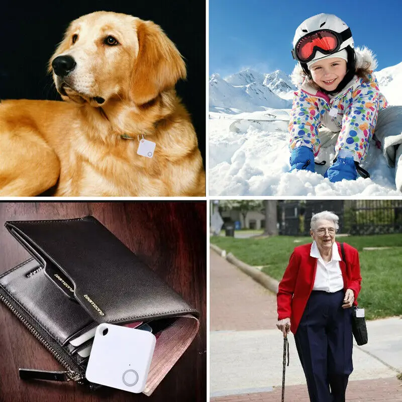 New Anti-Lost Theft Device Alarm Bluetooth-compatible Remote GPS Tracker Child Pet Bag Wallet Key Finder Phone Box Search | Электроника