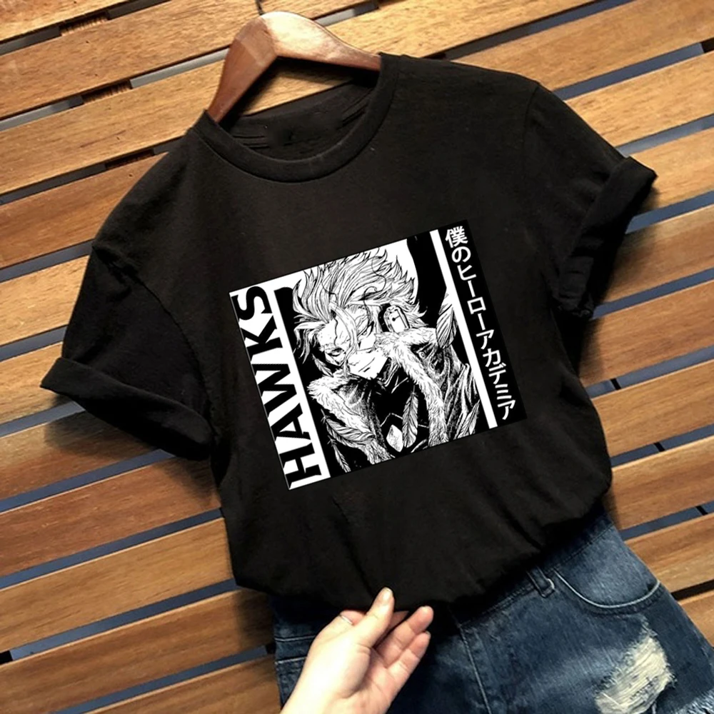 Футболка женская с рисунком ястребы смешная футболка в стиле Харадзюку японским