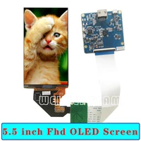 5 5 inch oled display amoled module 1080x1920 1920x1080 fhd ips screen driver board mipi h546dlb01 1 contrast ratio100001