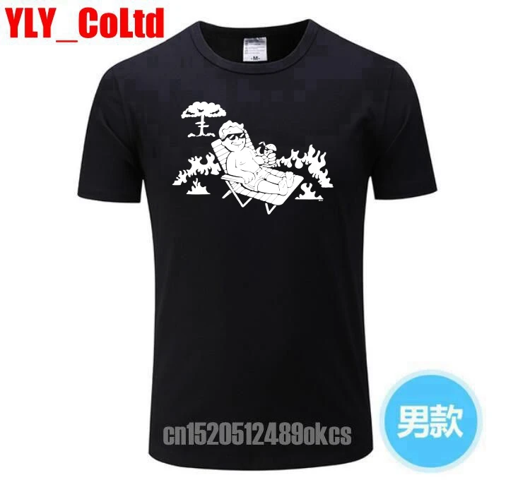 Мужская футболка Fallout VELD с видеоиграми Tec 4 Bethesda новинка 2019 | одежда