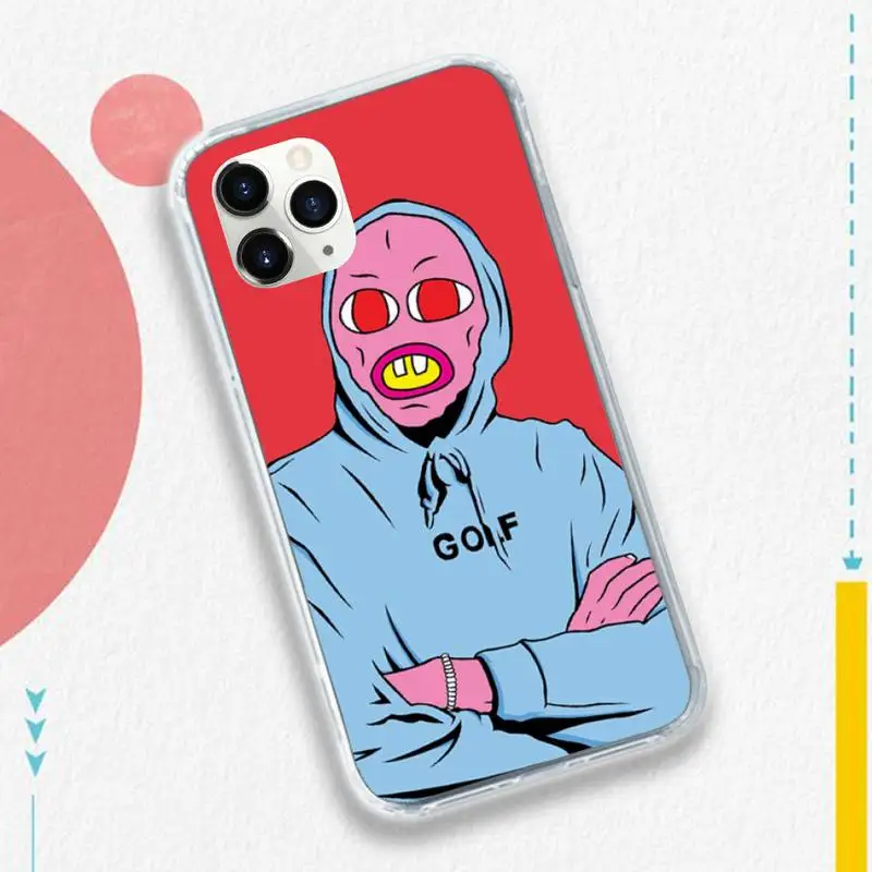 

Golf the Creator Blue Flame art pattern Phone Case for iPhone 11 12 mini pro XS MAX 8 7 6 6S Plus X 5S SE 2020 XR