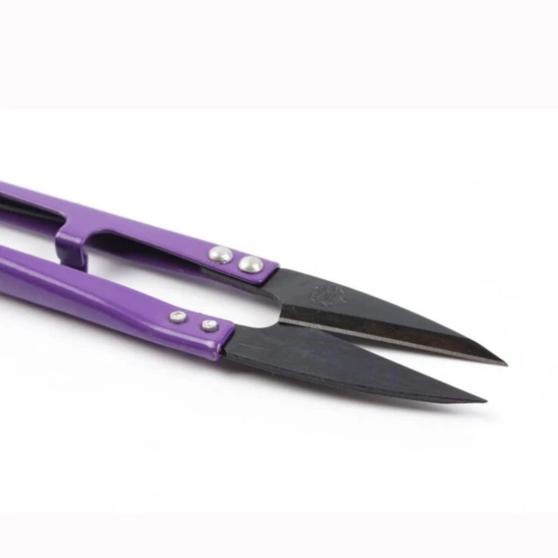 Purple Scissors Cutting Yarn Sewing Tailor For Cross Stitch Embroidery Cutter Fabric Thread Lace DIY Shears Accessory | Дом и сад