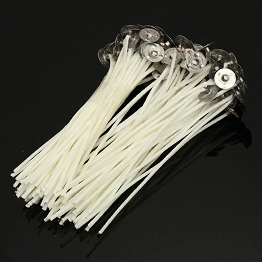 

30 Pcs Candle Wicks Flameless Smokeless Cotton Core for DIY Candle Making Birthday Christmas Bedroom Decor 10/cm