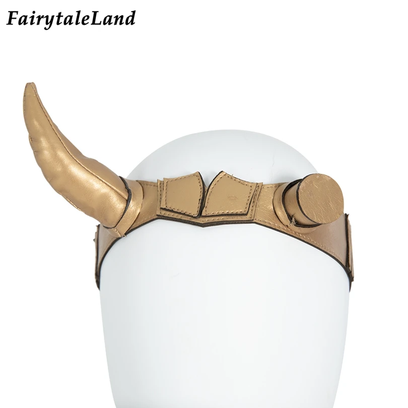 halloween loki cosplay accessories superhero helmet lady loki horns mask fancy head wear free global shipping