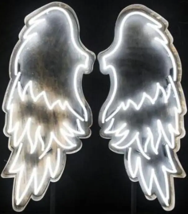 Новый пользовательский Крылья Ангела сине белые красного розового голубого