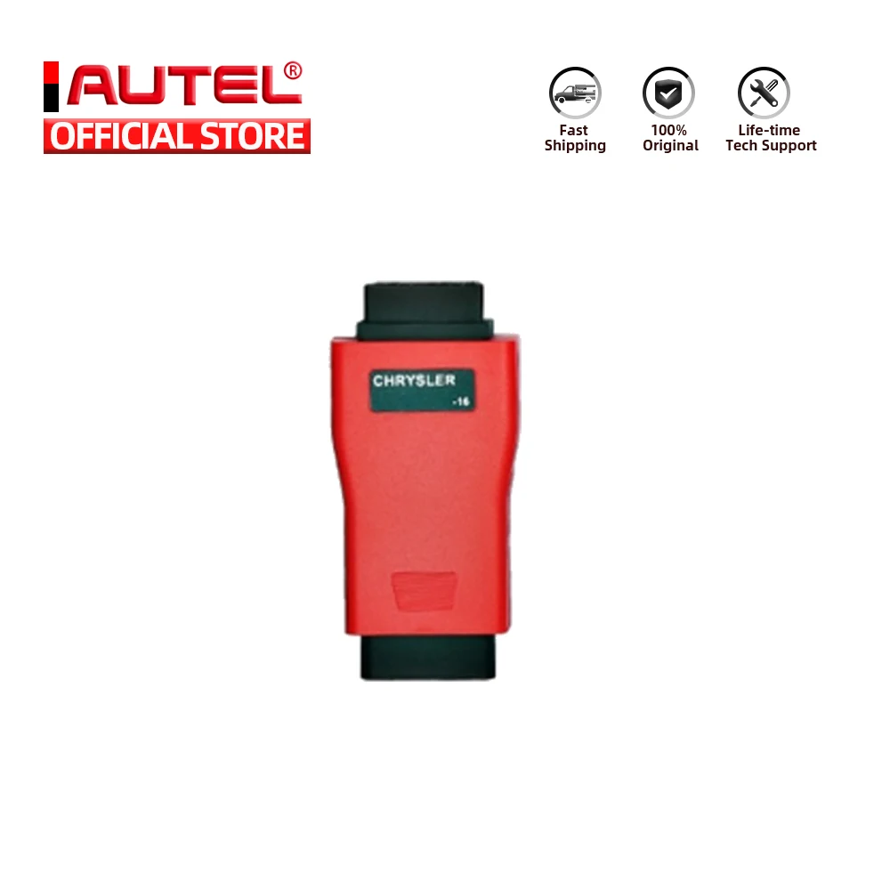 16 контактный адаптер Autel для Chrysler AUTEL Maxisys pro ms908p и Elite mk808|Диагностические сканеры
