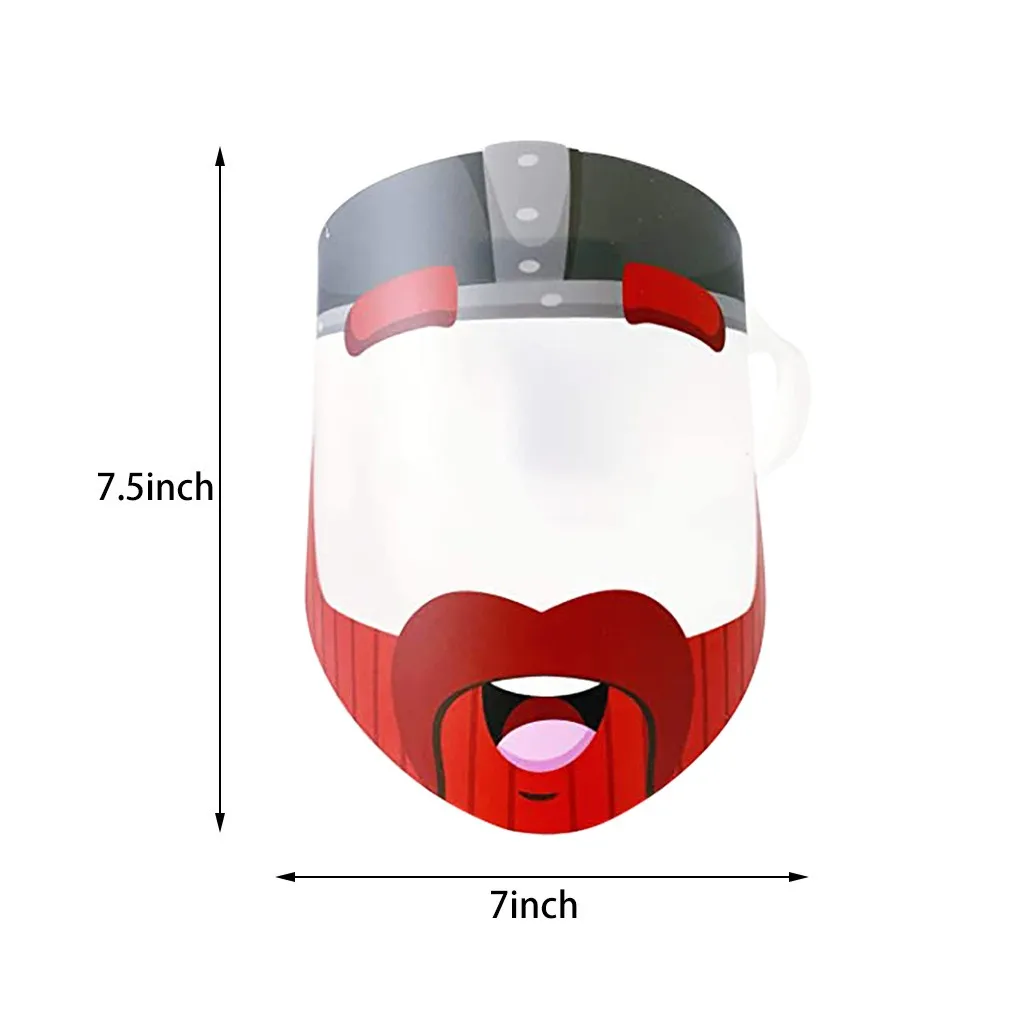 

Fashion Shield Mask For Kids Cute Plastic Full Face Masks Washable Reusable Transparent Shields Baby Masks Masques No Decoration