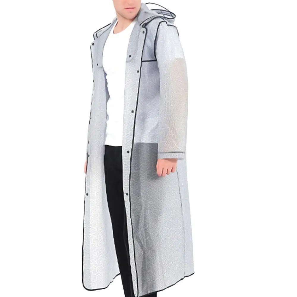 

Emergency Rain Coat Hood Camping EVA Adult Mantle Waterproof Rainwear Adult Convenient Hiking Accessories Unisex Adult Raincoat