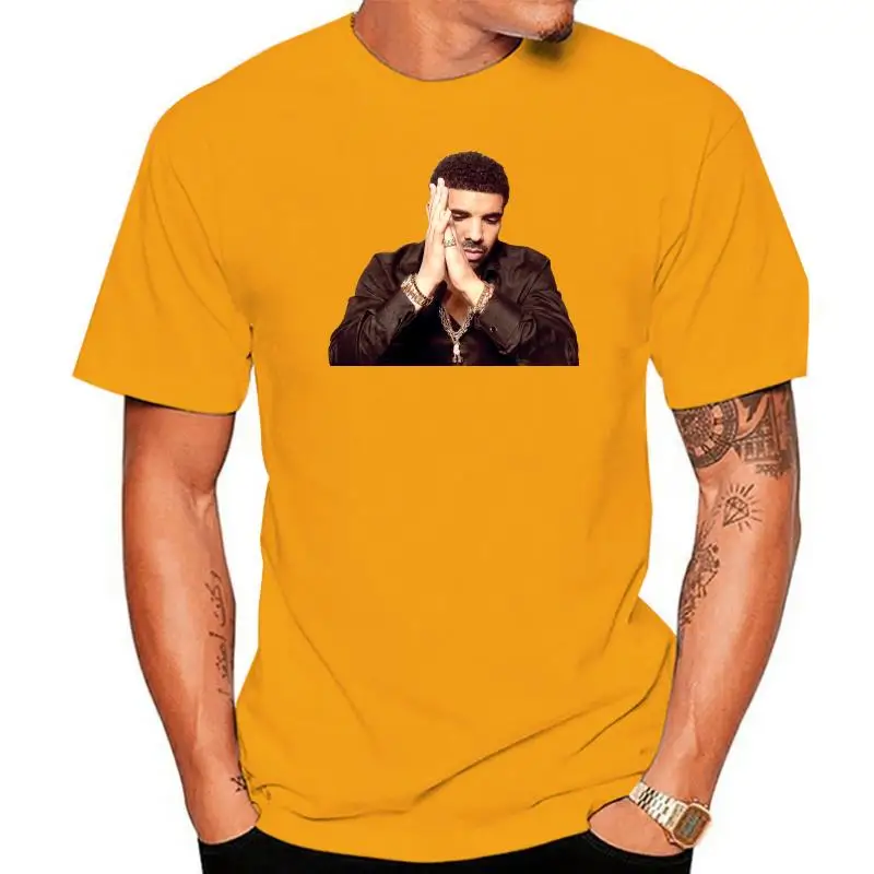 

Красивая футболка с рисунком рэпера Дрейка на заказ