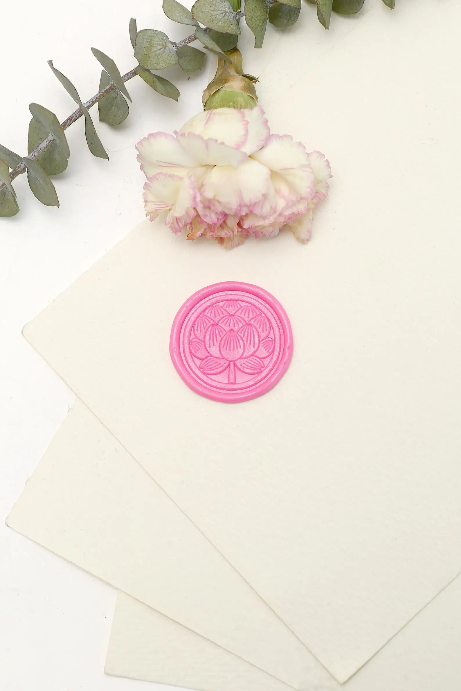 1 шт. печатная печать для воска лотоса/заказной японский уплотнительный штамп Kamon